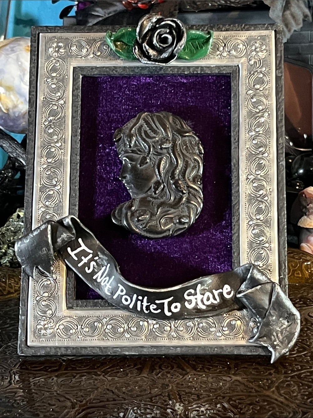 Medusa Art and vintage piece